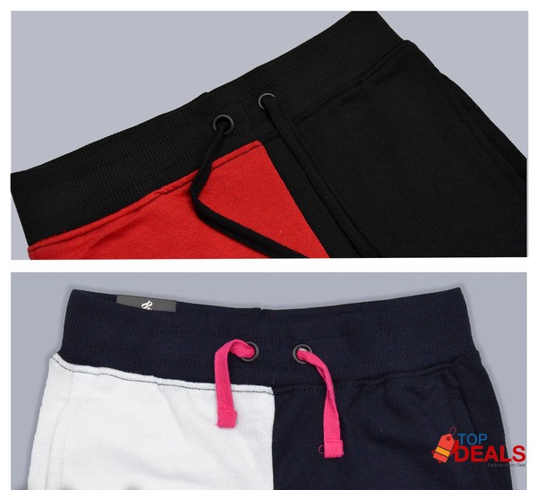 Red &amp; white Shorts for Boys (Pack of 2) image 4