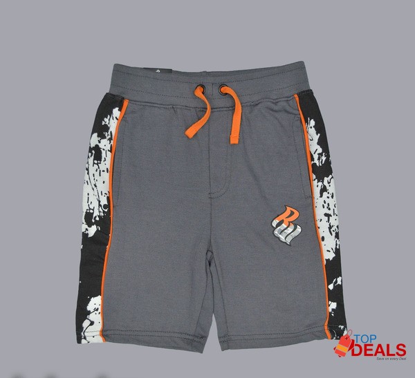 Grey &amp; Camouflage Short for Boys (Pack of 2) image 3
