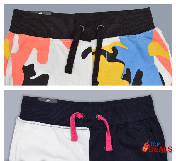 Blue &amp; Multi Color Short for Boys (Pack of 2) image 4