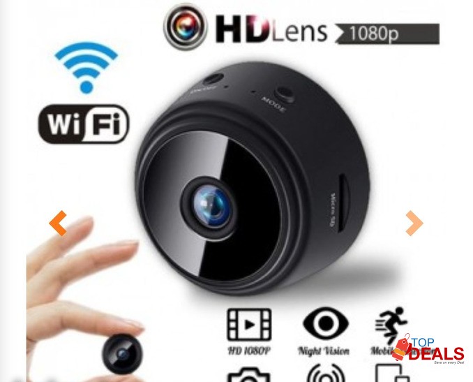 Mini Nano Camera Hidden SPY Wifi Smallest Live IP Button Pen CCTV Pin image 5
