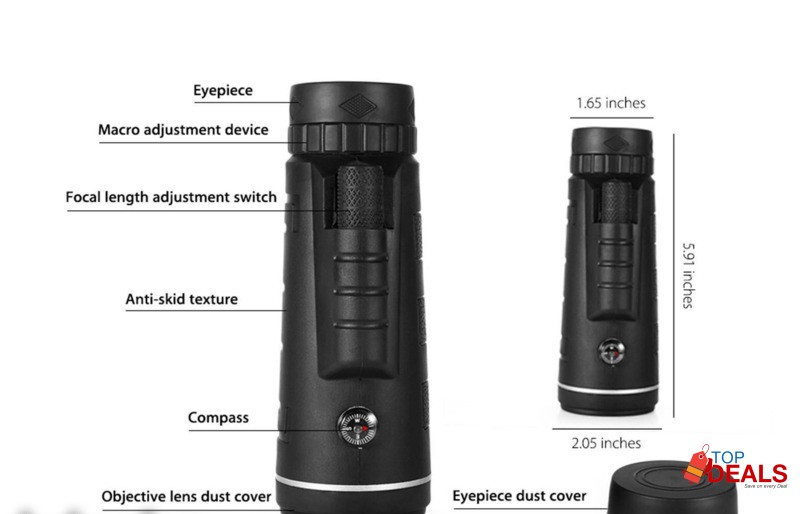 Mobile telescope with stand image 2