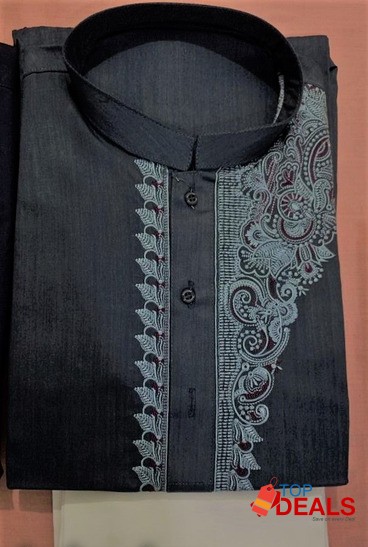 Stitched wash &amp; wear Kurta Pajama(DISCOUNT) image 3