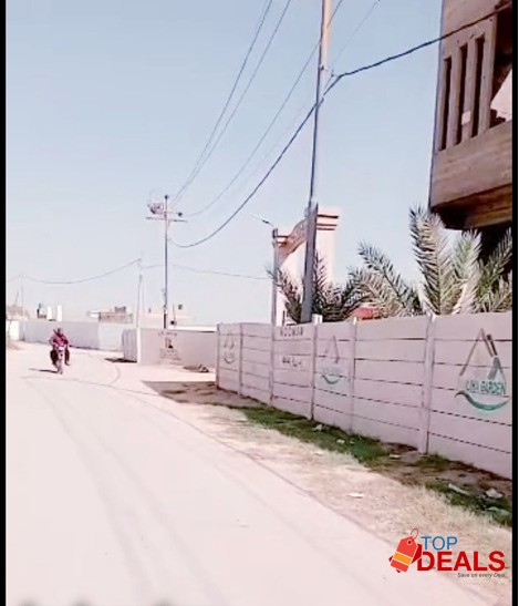 Plot for sale,120sq yrds Park facing Al-Ibrahim City Khokharapar Malir image 8