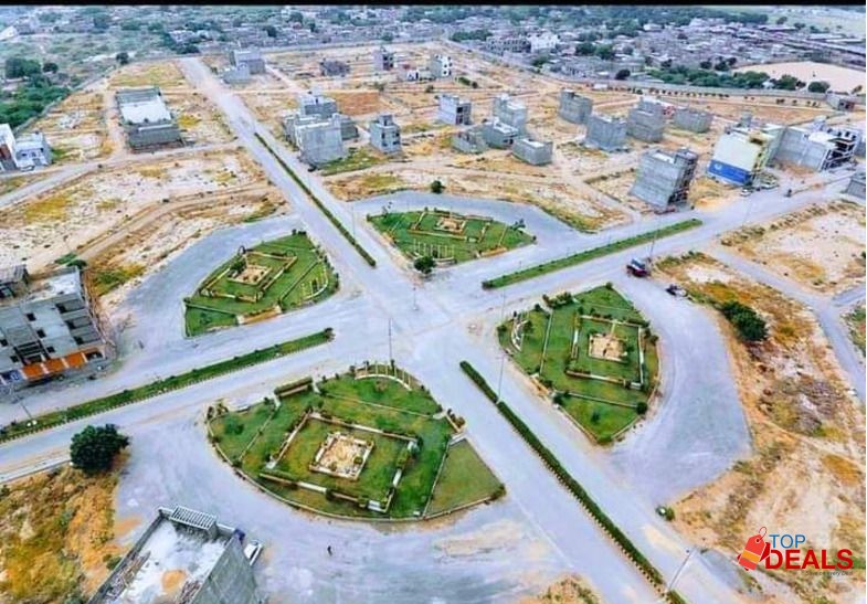 Single Belt Park Facing Residential Plot image 1