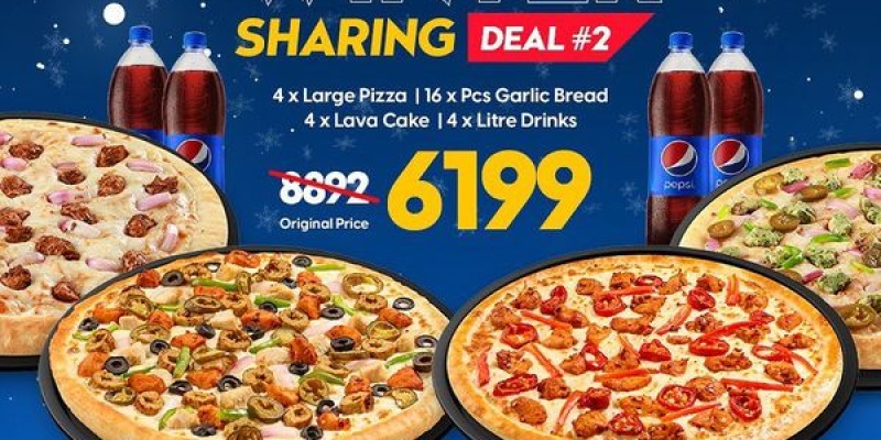 On our web-orders, Pizza Nation is offering a 30% discount 3 