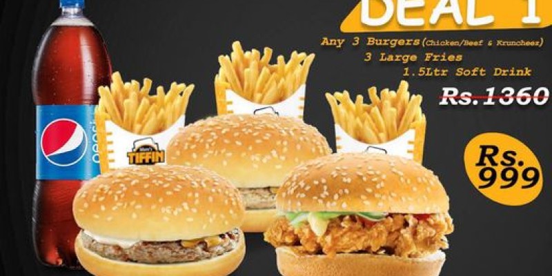 1 For Rs.999/- Mom's TIFFIN Hat-Trick Deal 3 