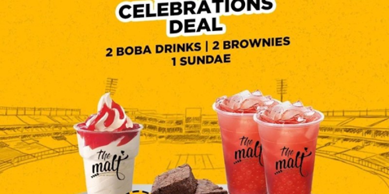 The Malt 40% off on Cakes 3 