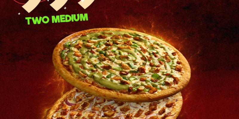Value Deal 5 at Papi's Pizza For Rs.2199/- 3 