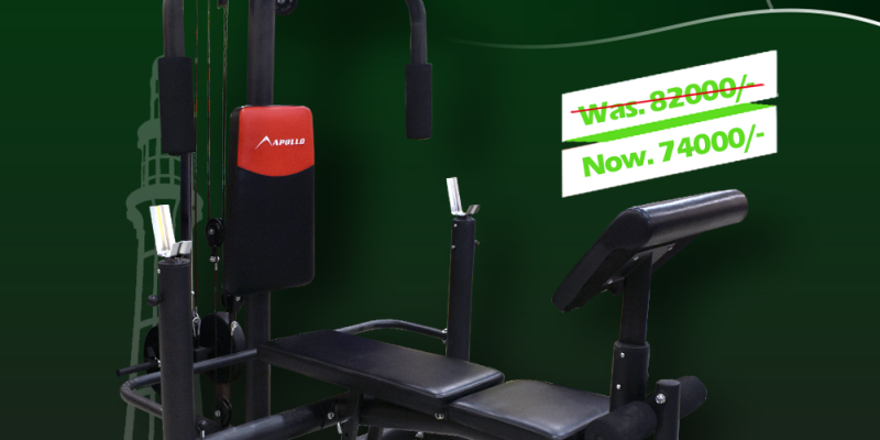 Apollo Sports is having a Pakistan day sale on Fitness equipment Get flat 10% discounts 3 