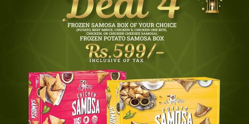Kababjees Bakers Ramdan Deal 1 Rs. 555/- 3 