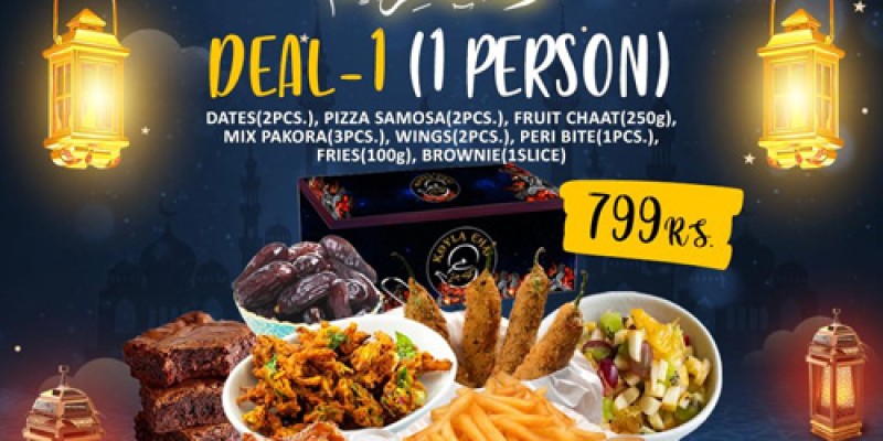 Koyla Chai Ramadan Special Deal For Rs.799/- 3 