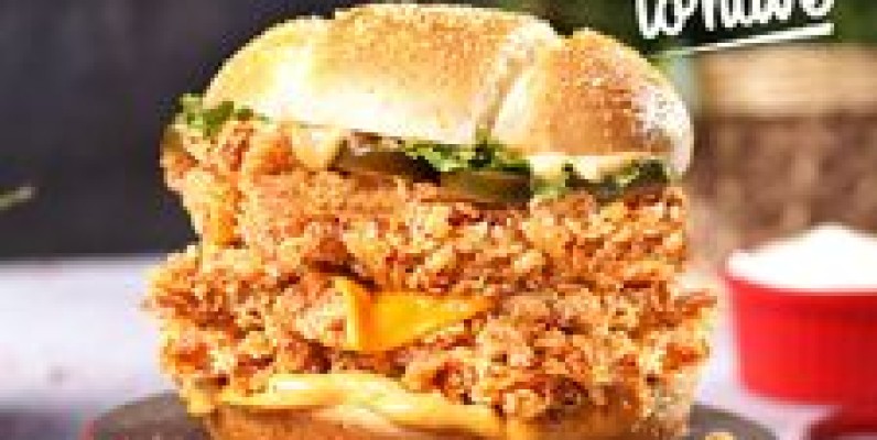 Krispy2GO 20% off on All Burgers & Fried Chicken only for delivery 3 