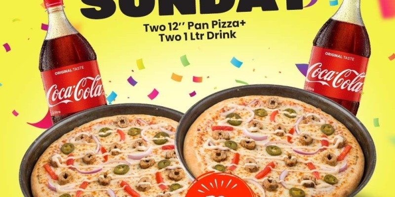 "14th Street Pizza" Super Sunday Deal starting Rs.1999/- 3 
