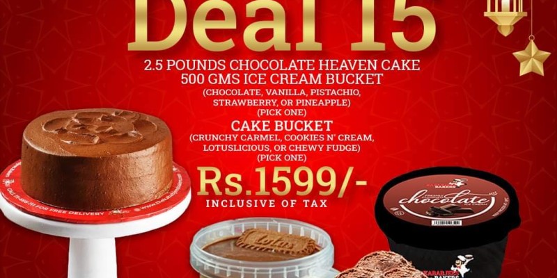 Kababjees Bakers Eid-ul-Adha Deal 1 For Rs.499/- 3 