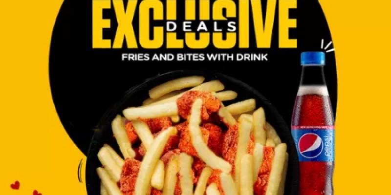 Clucky's! Online Exclusive Deal 1 For Rs.600/- 3 