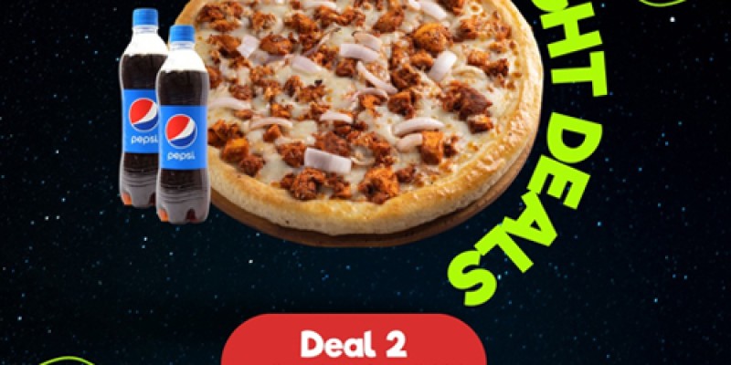 Papi's Pizza Midnight Deal 1 For Rs.399/- 3 