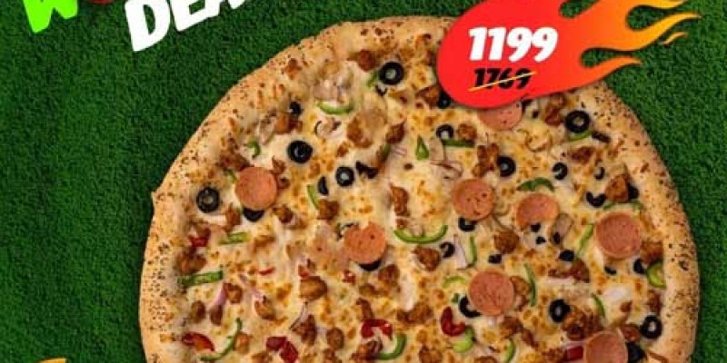 The Big Pizza Big World Cup Deal 1 For Rs.1199 3 