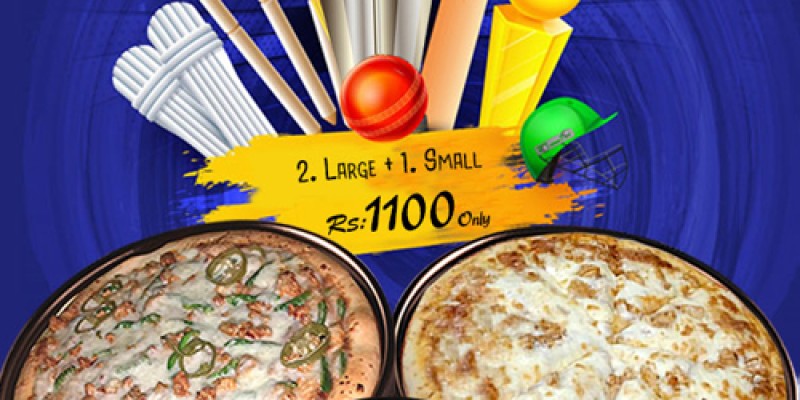 Karachi Pizza World Cup Deal 1 For Rs.1100 3 