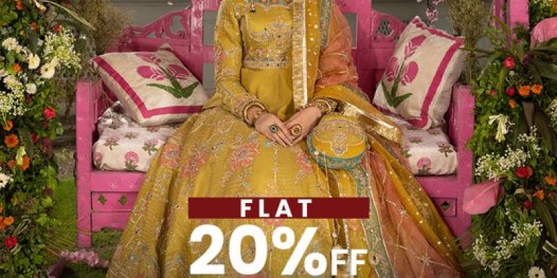 Naqshi New Year Sale Flat 20% Off 3 