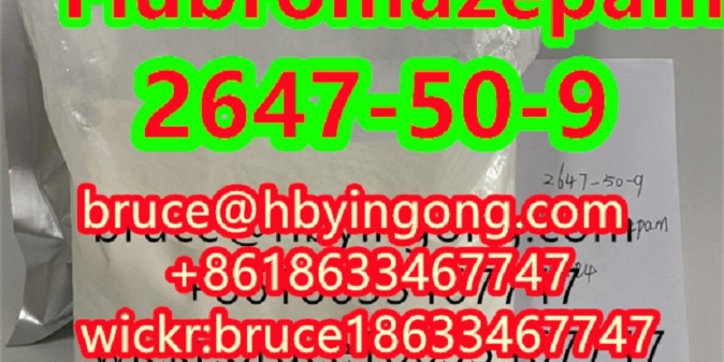 CAS 2647-50-9  flubromazepam/57801-95-3  Flubrotizolam image 3