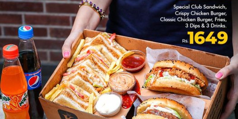 Tuesday only, Kaybees BUY 1 GET 1 FREE Offer Value Crispy Burger 3 