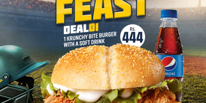 Krispy2GO Psl Feast Deal 1 For Rs.444 3 