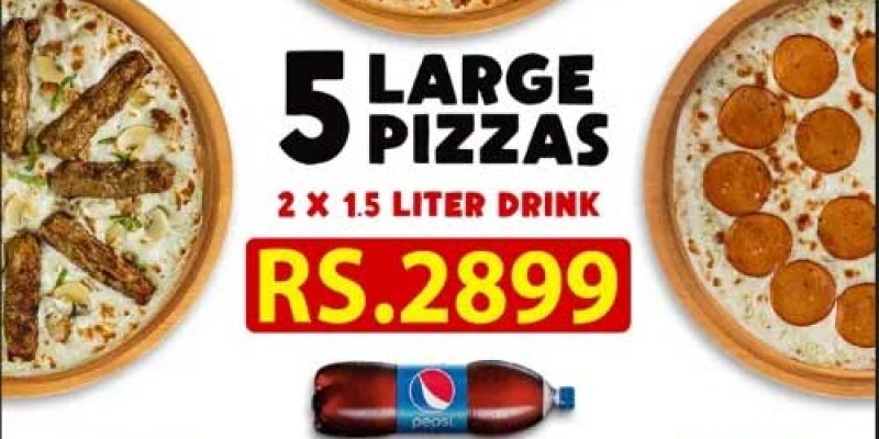 Day Night Pizza  Double Dhamaka Deal 1! Rs.1099 3 