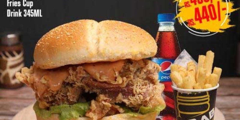 Ahbab Burger & Pizza Hot Deals For You Deal 1 For Rs.499 3 