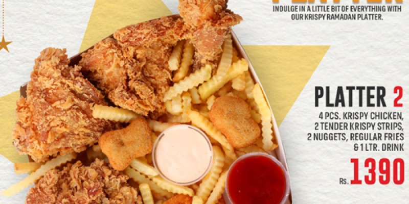 Krispy2GO Ramadan Platter Deal 1 For Rs.1390 3 