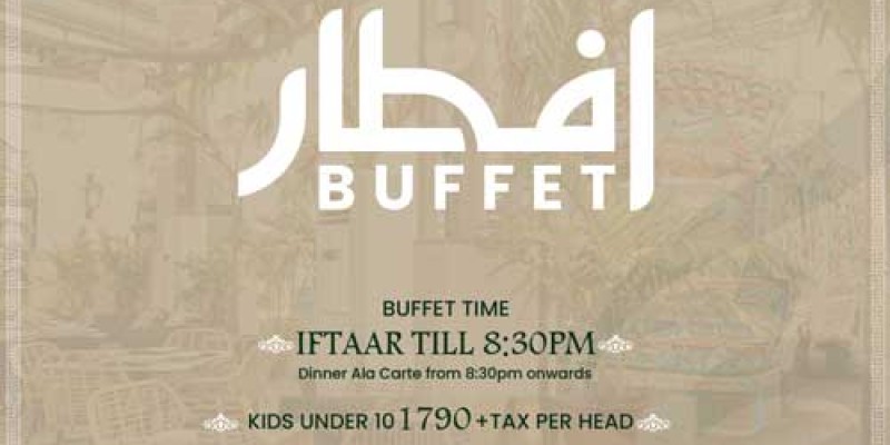 Ghalib Restaurant Iftar + Dinner Buffet For Rs.1790 3 