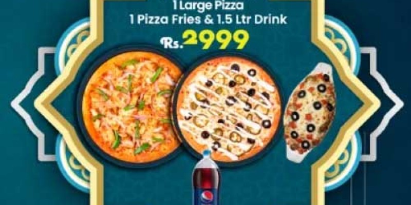 Pizza Mars Ramadan Deal 1 For Rs.999 3 