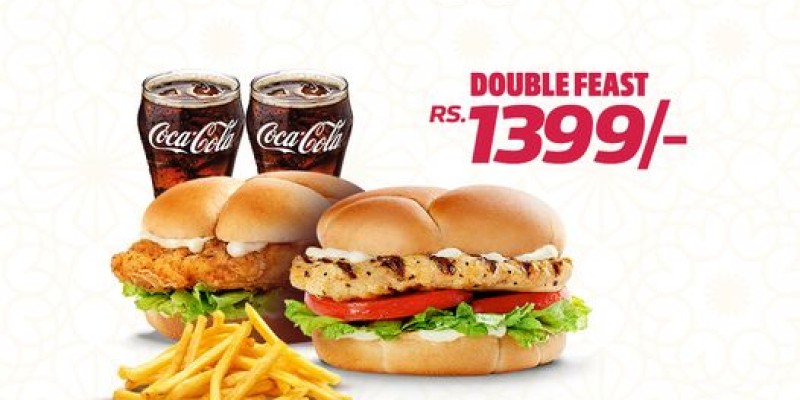 Hardee's Ramazan Iftar Deals! Starting Rs. 2499 3 