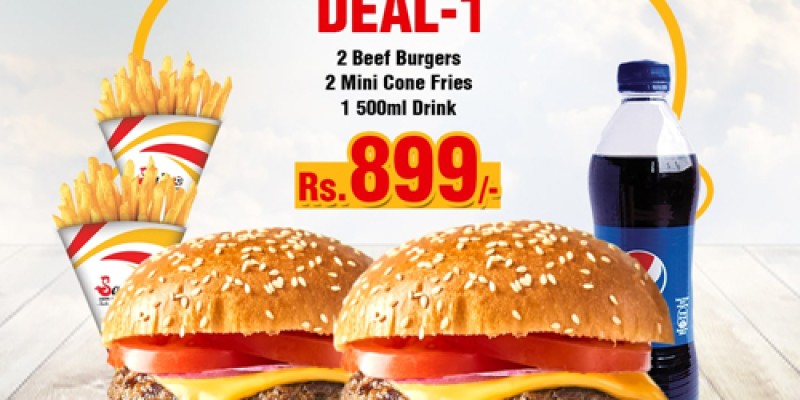 Salto Fast Foods Deal 1 For Rs.899 3 