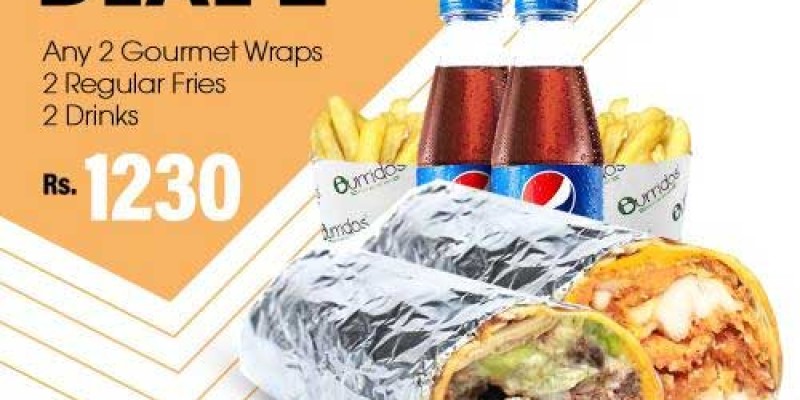 Burridos Gourmet Deal 1 For Rs.625 3 