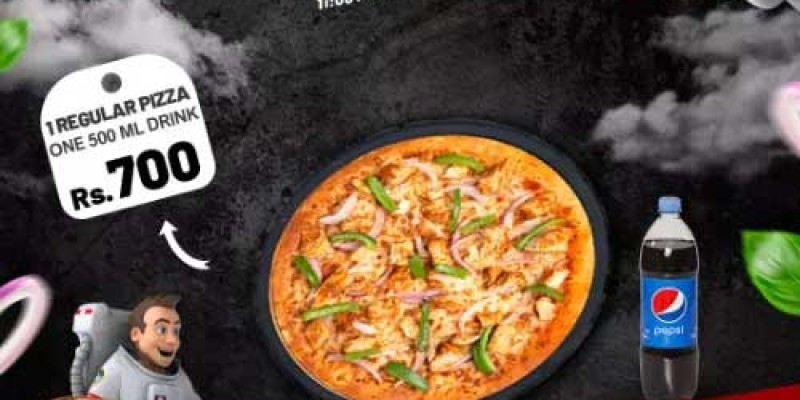 Pizza Mars Midnight Deal 1 For Rs.380 3 
