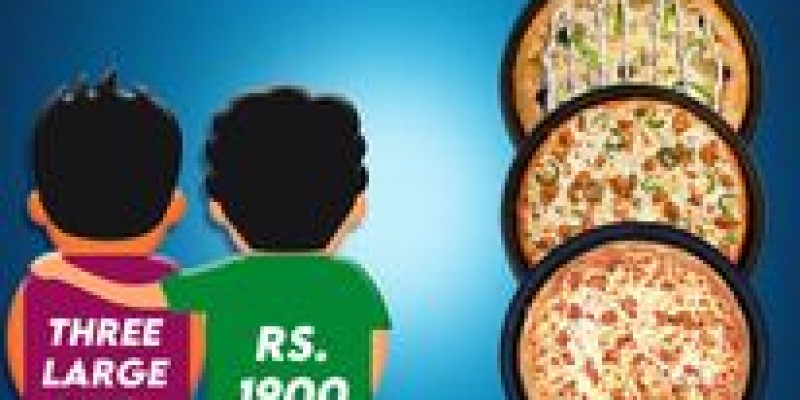 Pizzago Dosti Deal 1 For Rs.550 3 