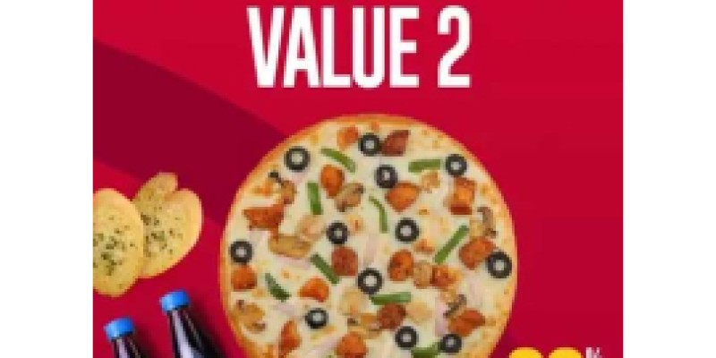 Pizza Nation Extra Value Deal 3 For Rs.1799/- 3 