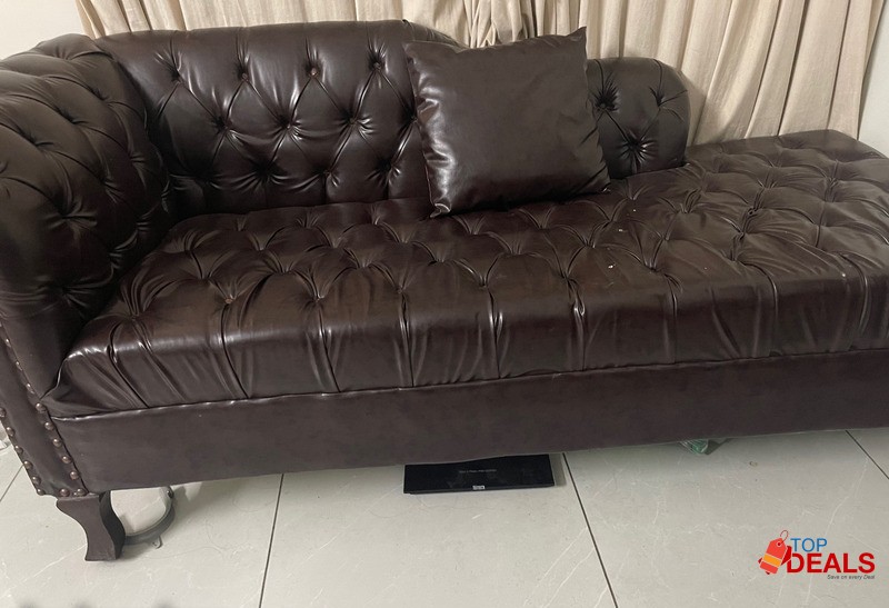 Leather daybed or sethi image 8