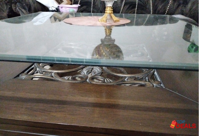 Solid Wood Centre Table + side tables image 4