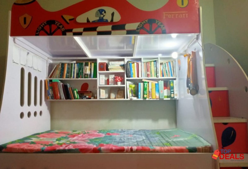 3 in 1 bunker bed for sale image 2