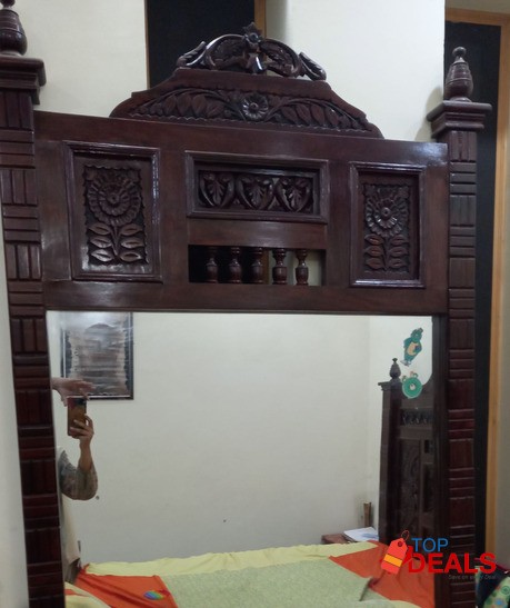 Chinyoti Bed set with dressing image 2