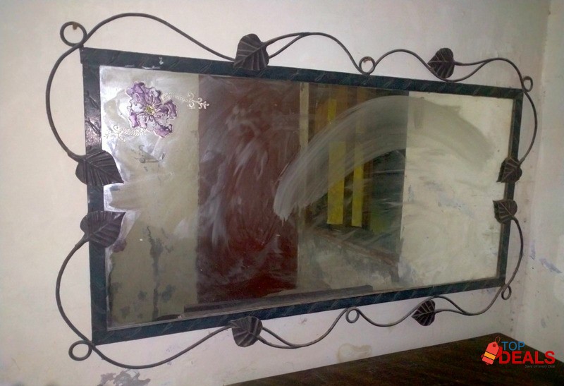 Console mirror dresser cabnet image 3