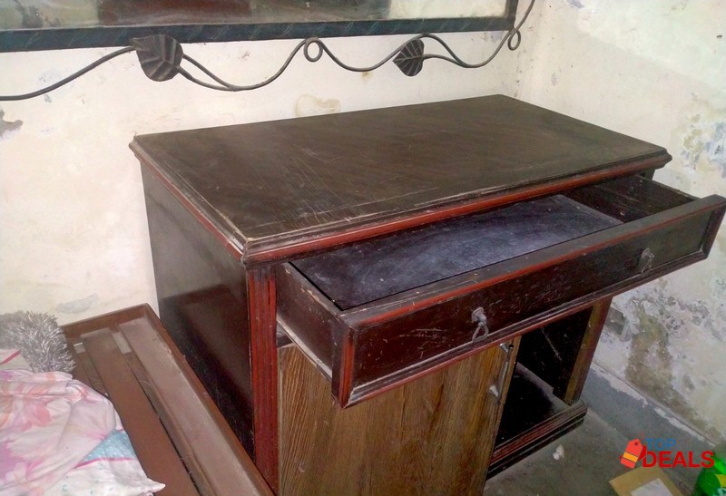 Console mirror dresser cabnet image 4