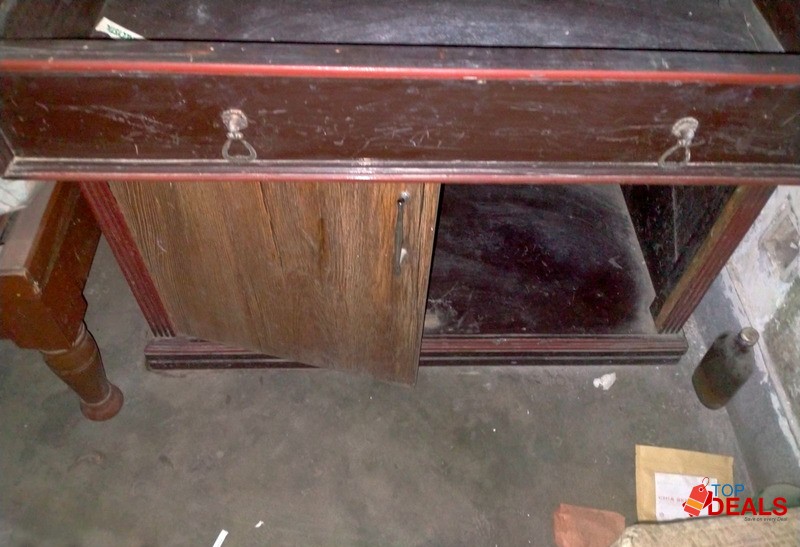 Console mirror dresser cabnet image 5