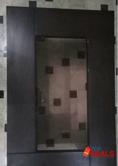 Wooden center table with 2 side tables image 2