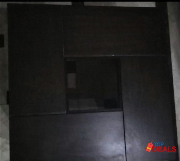 Wooden center table with 2 side tables image 3