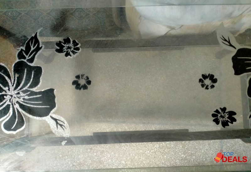 Beautiful Crystal Centre table double layer image 2