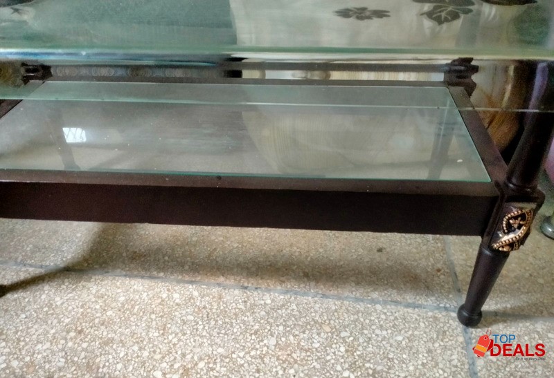 Beautiful Crystal Centre table double layer image 6