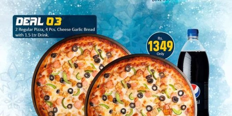 Pizza Crust is offering a 50% discount on all web orders 4 