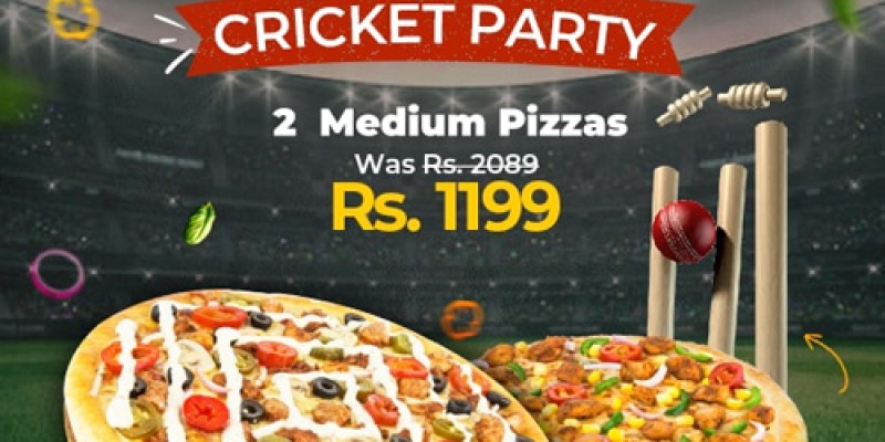 40% Discount at "Caesar's Pizza" with Meezan Bank 4 